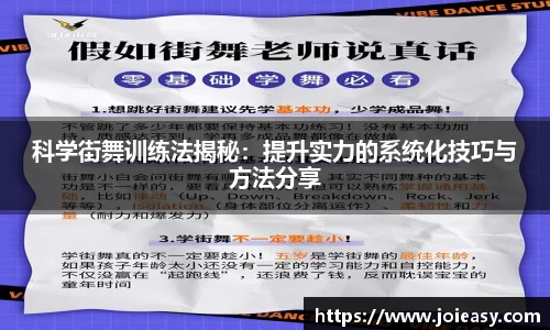 科学街舞训练法揭秘：提升实力的系统化技巧与方法分享